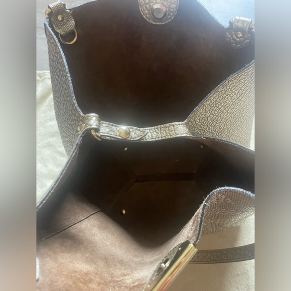 gold burberry bag - Picture 3 of 4